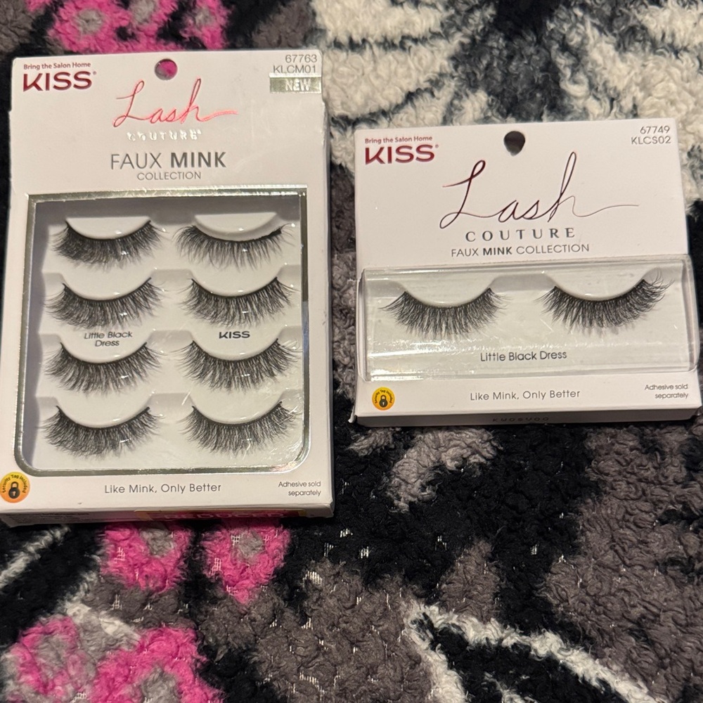 Kiss Lash Couture Faux Mink Collection - Black